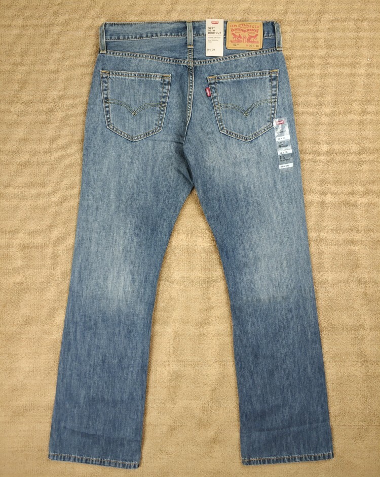 NWT Levi’s Men’s 527 Slim Fit Bootcut Leg Jeans Denim Pants 29 30 31 32 33 34 36