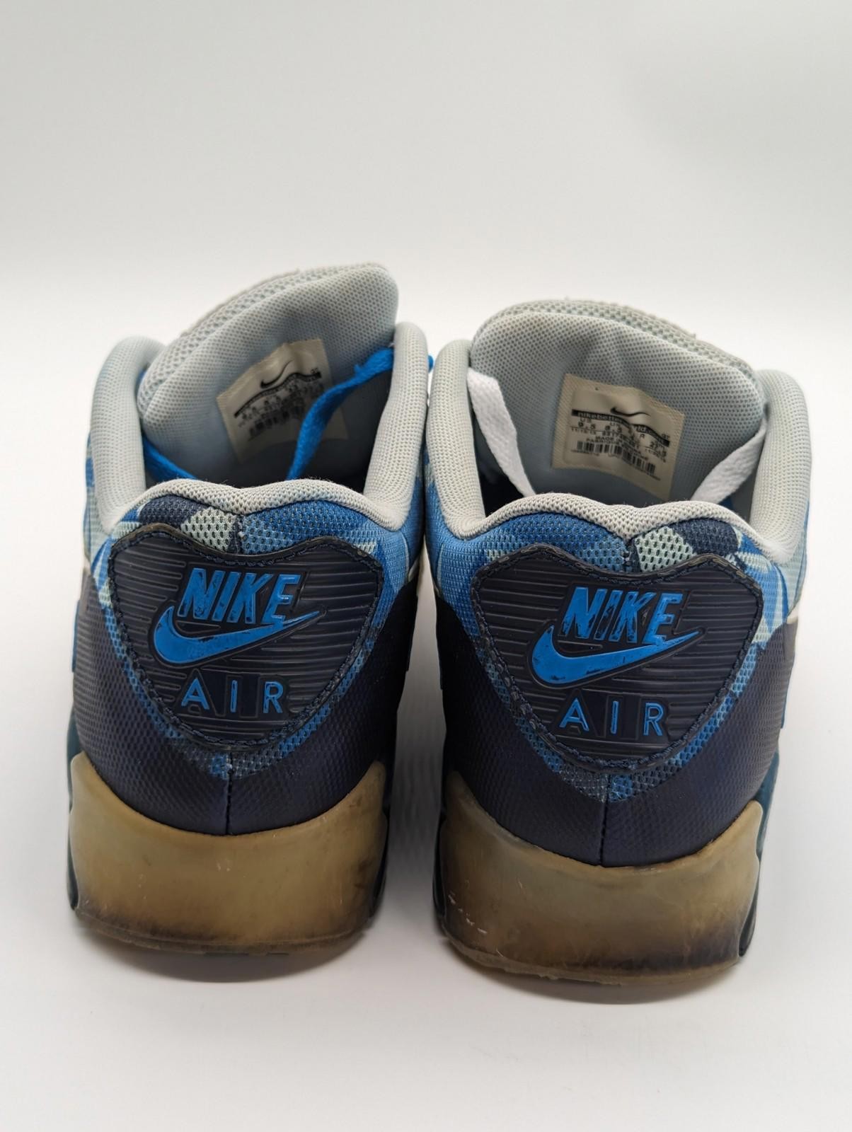 Nike Air Max 90 Ice Barely Blue White 631748-401 Mens Size 9.5 / Womens 11 2013