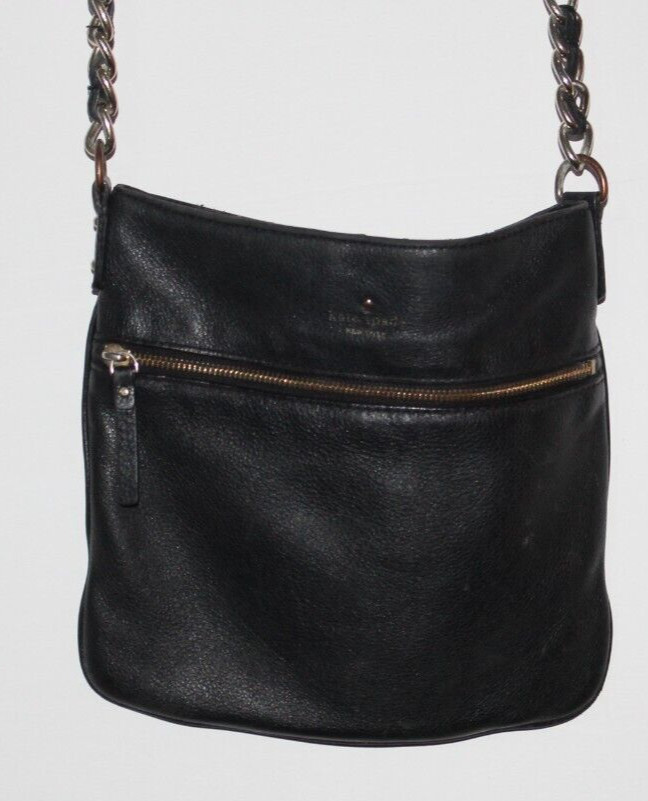 KATE SPADE NEW YORK PEBBLE LEATHER CROSSBODY BAG AUTHENTIC BLACK