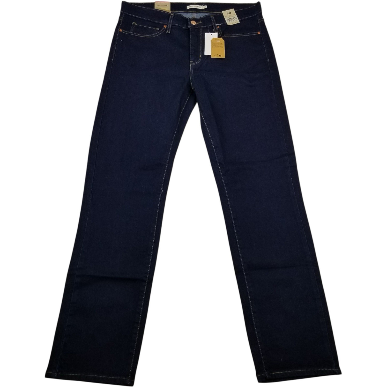 Levi’s Women’s Denim 314 Shaping Straight Jean Size 32 x 32 Dark Wash