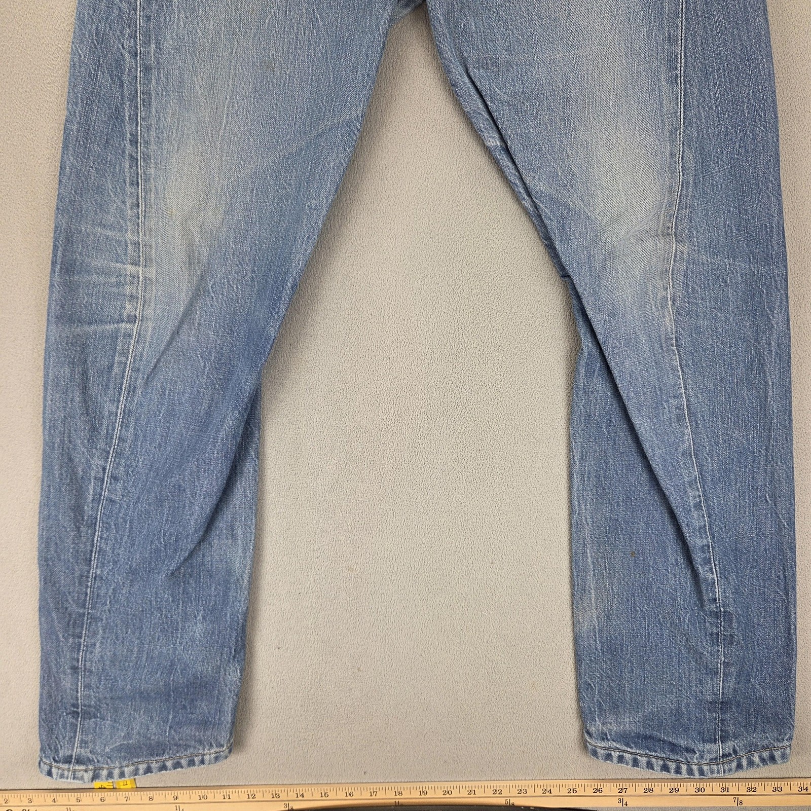 Vintage Levis Engineered Jeans Mens 32×32 Blue Twisted Button Fly Medium Wash