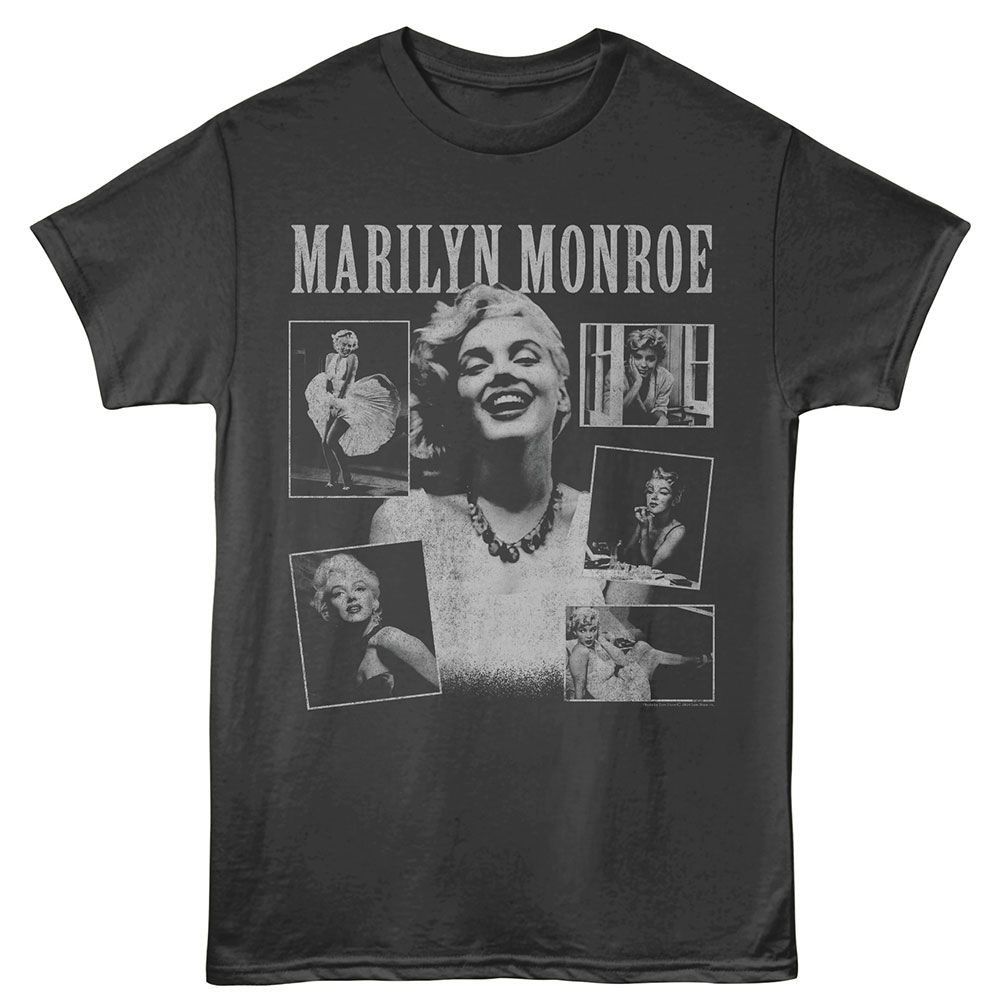 Marilyn Monroe Collage Smoke Icon Shirt