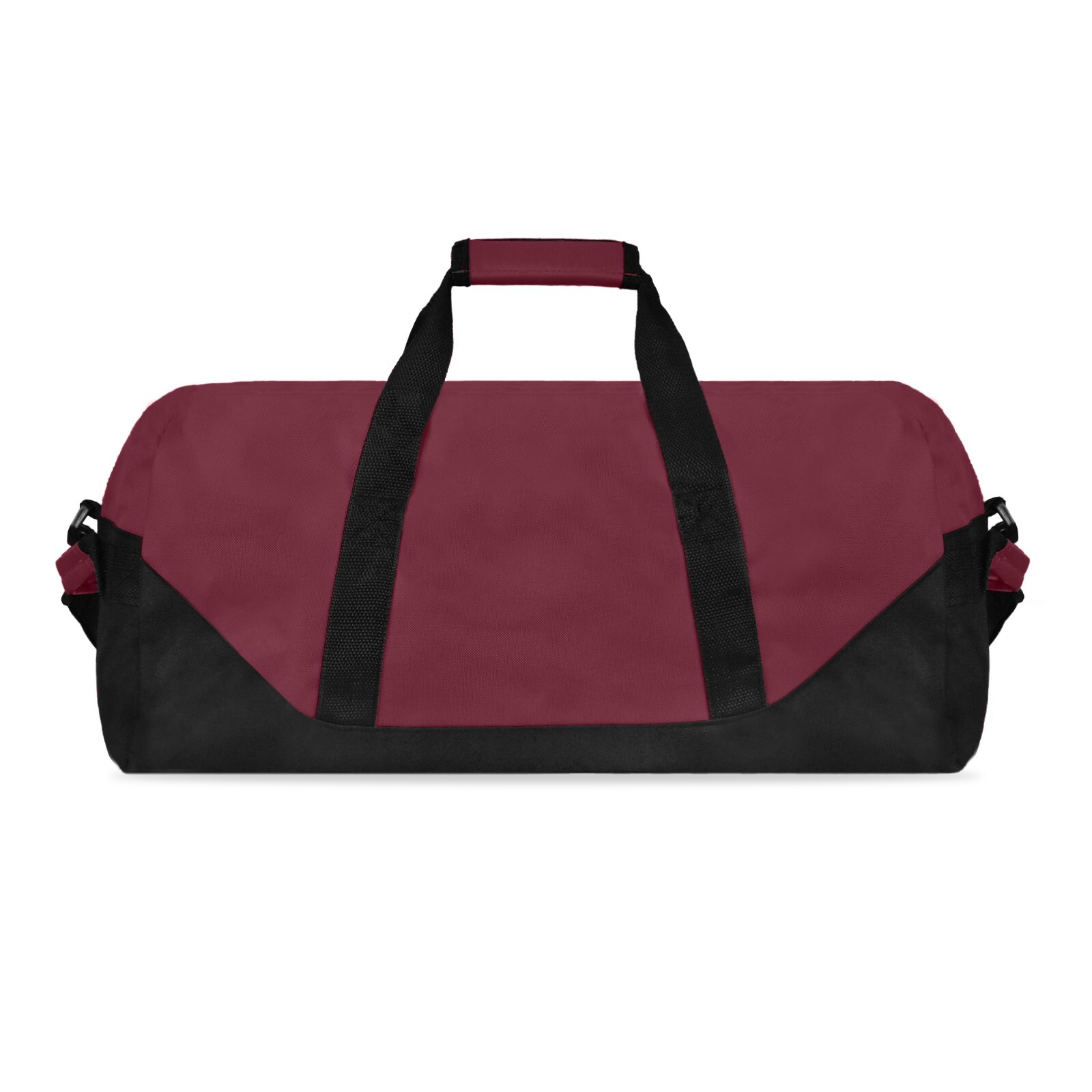 DALIX 21″ Duffle Bag Two-Toned Sports Gym Travel Bag in Maroon