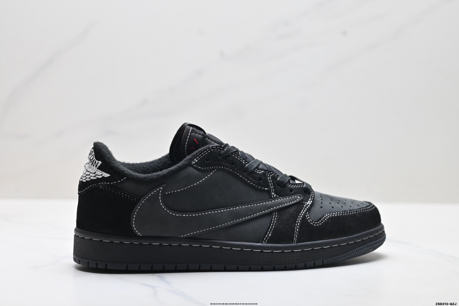 New AJ1 OG Low Travis Scott Black Phantom DM7866-001