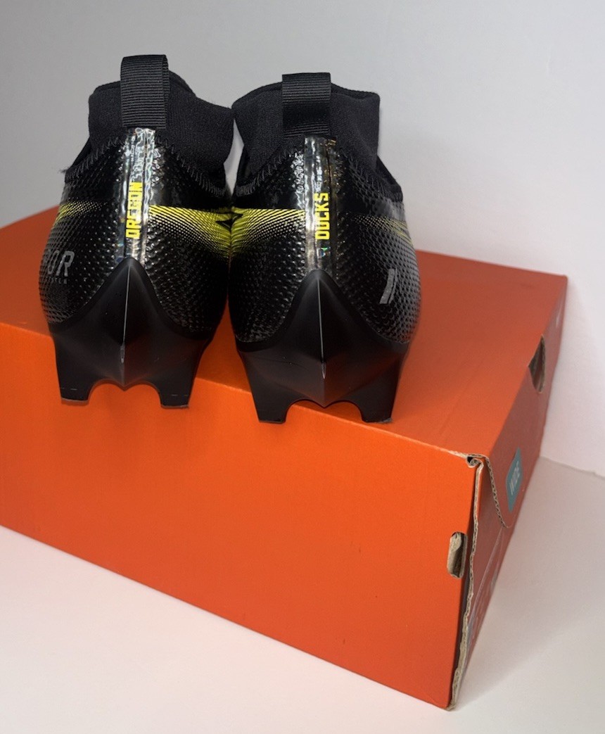Nike Vapor Edge Pro 360 Oregon Ducks PLAYER EXCLUSIVE 10.5 WD Cleats CV3066-011