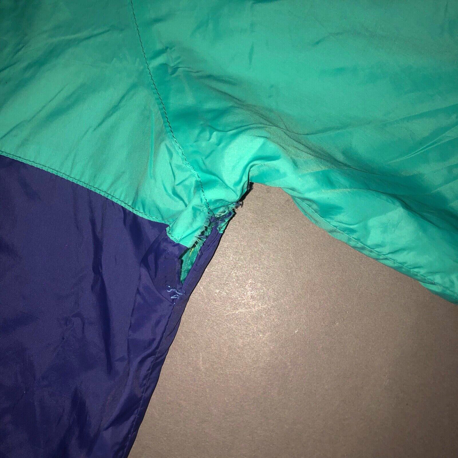 Vintage 90s DOPE SPORT WINDBREAKER JACKET Color Block Rap Hip Hop Skate 1990s M