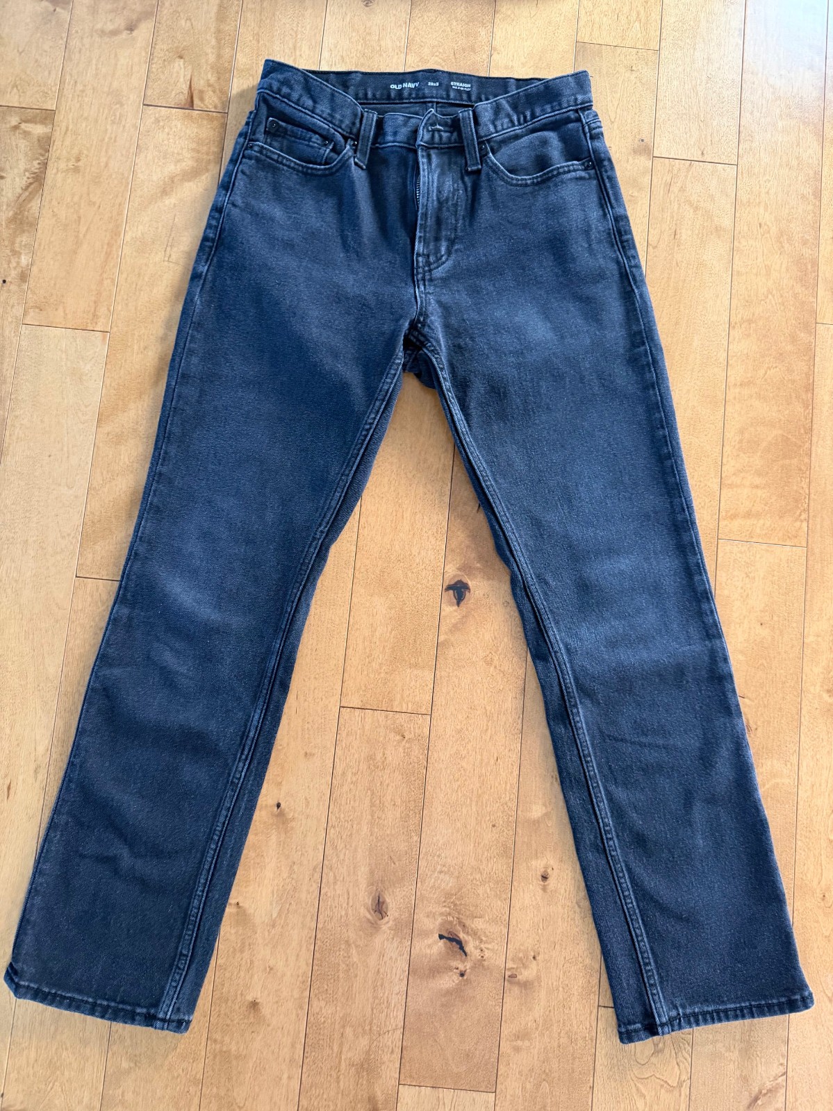 Old Navy Straight Built-In Flex Jeans Men’s Size 29×30 – Lot of 3 + 1 t-shirts