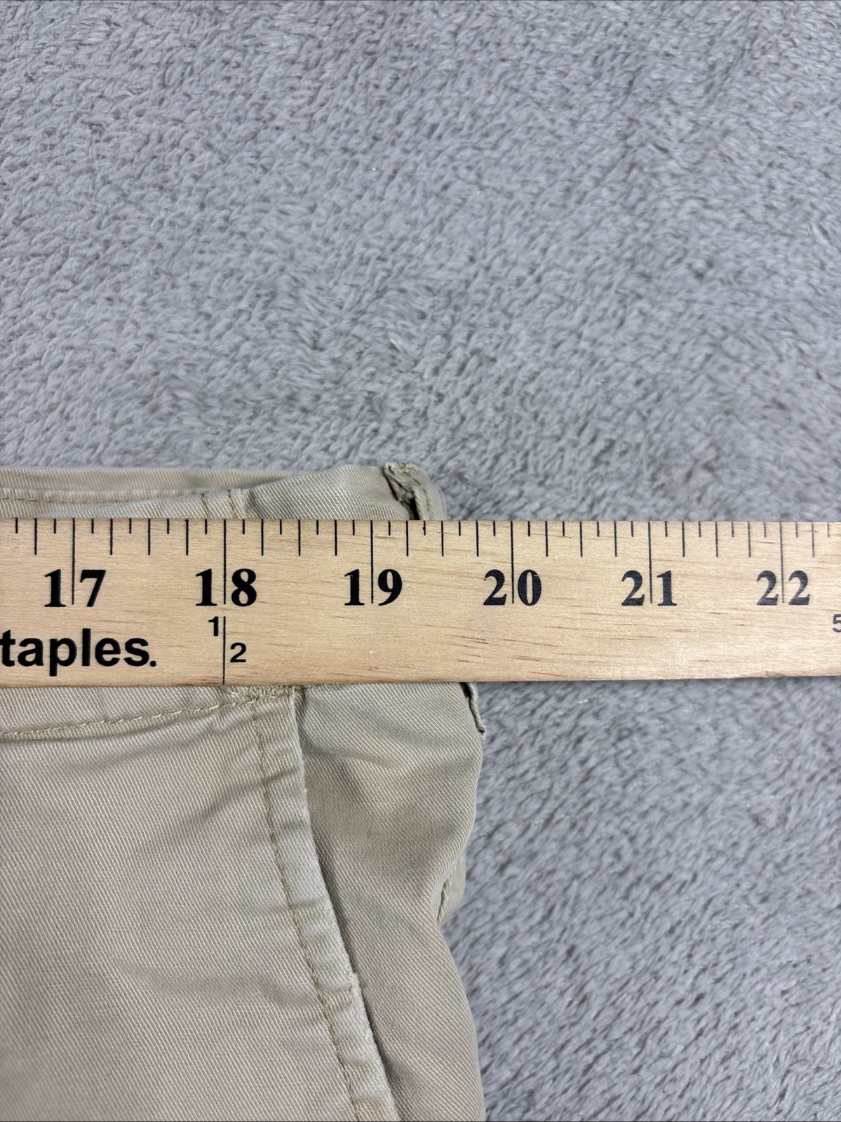 American Eagle Flex Khaki Chino Pants Men’s Size 40×30 Straight Fit Tan Beige