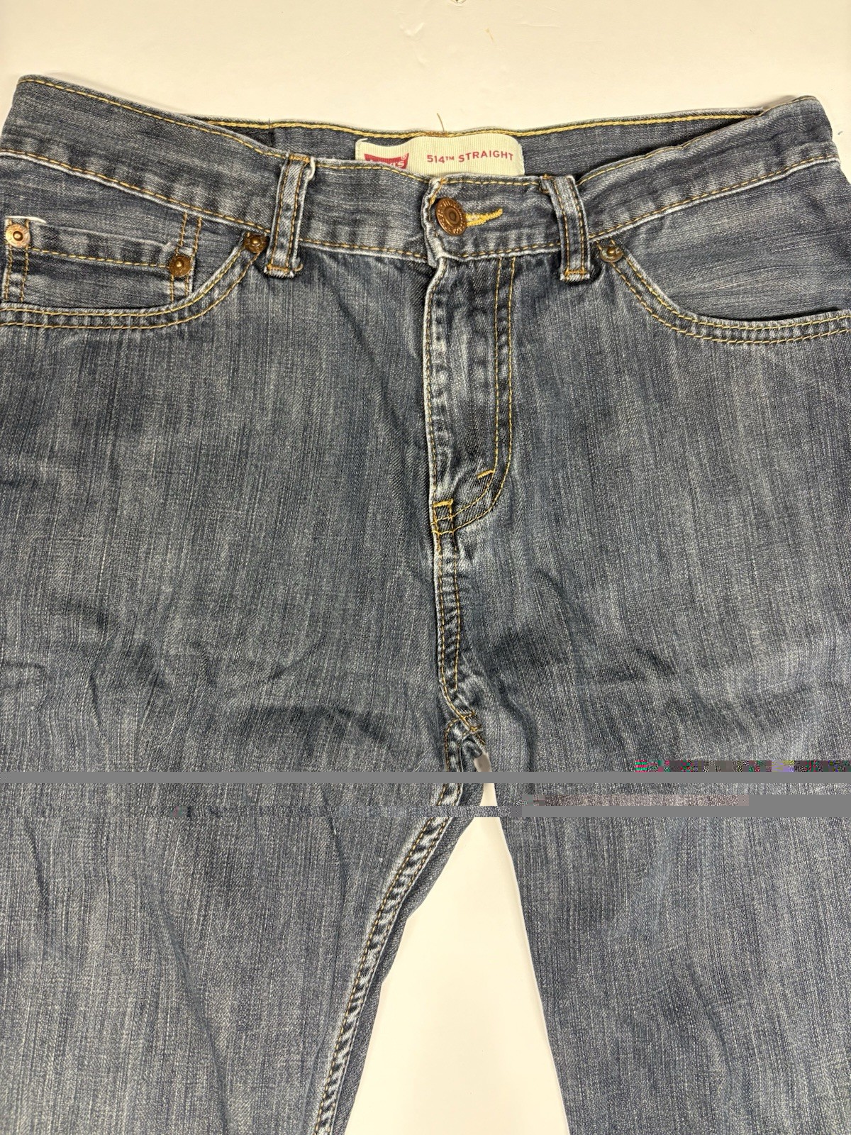 Levi’s 514 Y2K Straight Boys Jeans Size 18 Regular 29×29 Medium Wash Denim