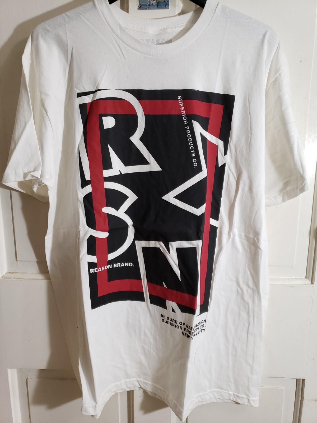 Reason Brand Men’s Short Sleeve Tee 2XL SHIRT Superior Products Co NEW york City