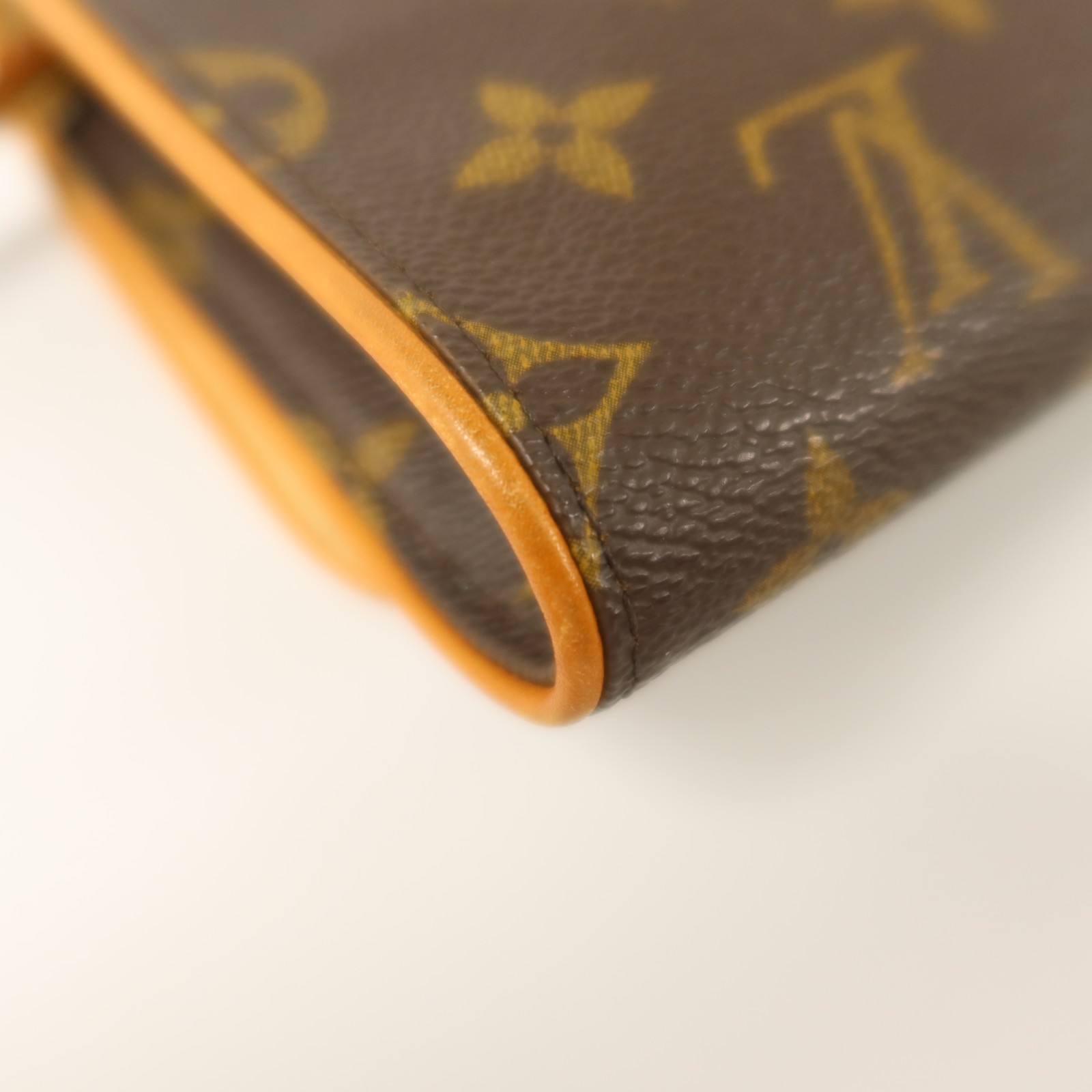 LOUIS VUITTON LV GHW Pochette Twin GM Shoulder Bag M51852 Monogram Brown