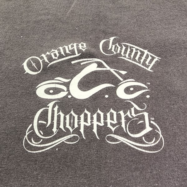 Vintage Y2K Orange County Choppers T-Shirt XL Eagle American Motorcycle Sword