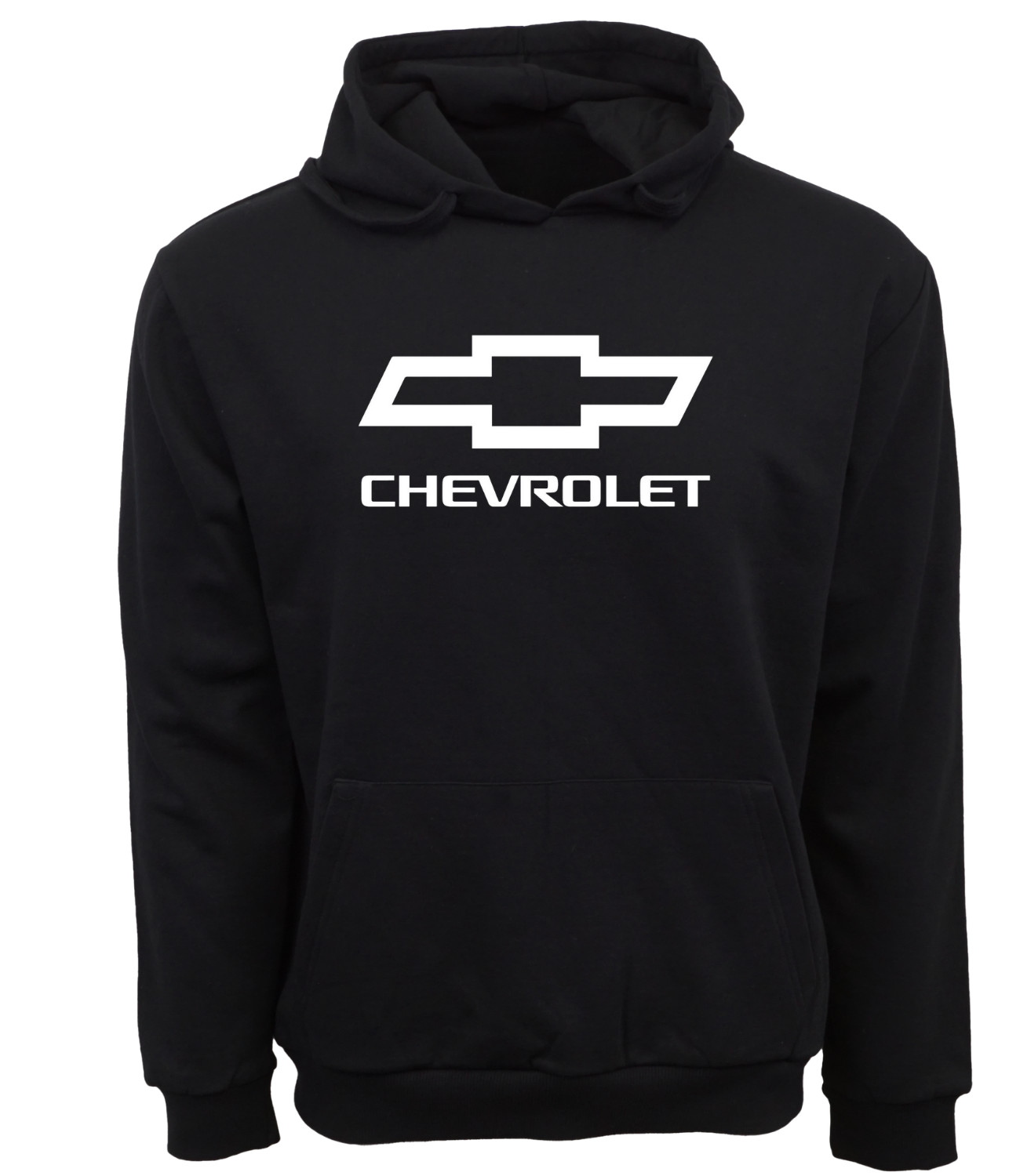 CHEVROLET UNISEX ADULT BLACK HOODIE PULLOVER