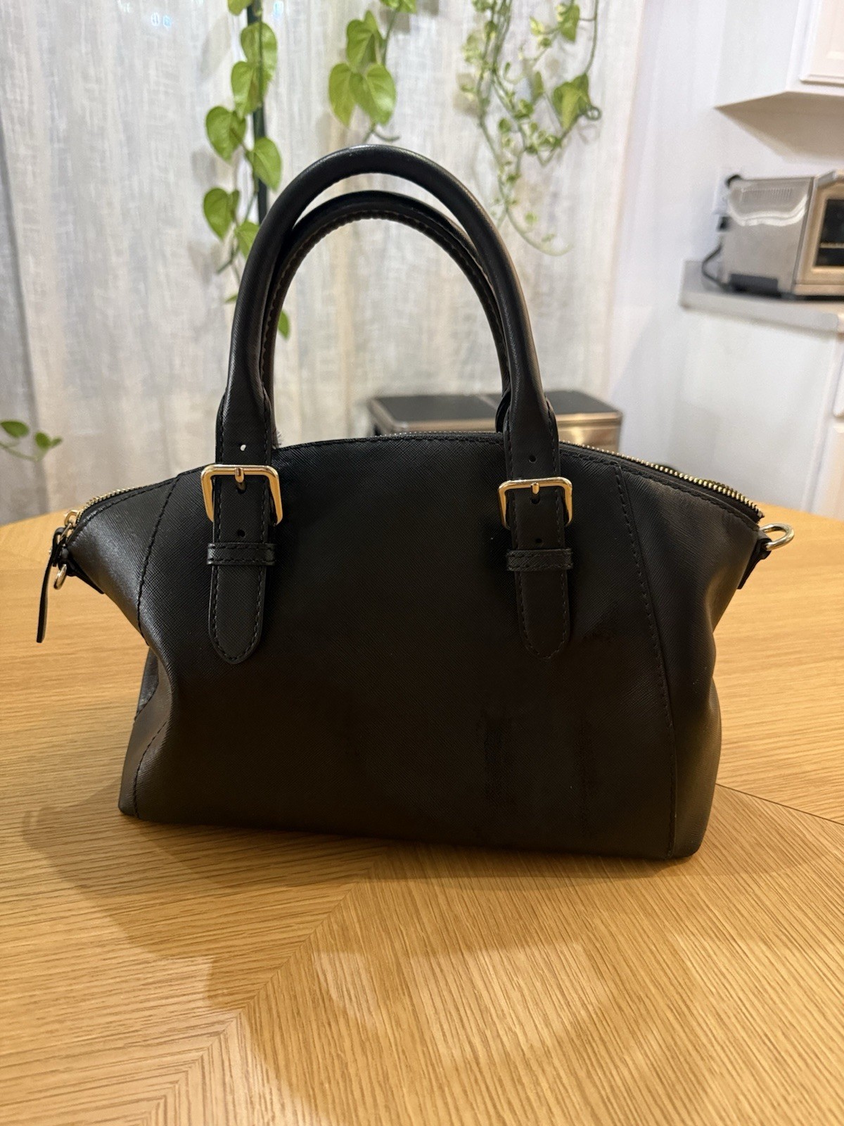 Kate Spade Black Leather Medium Handbag