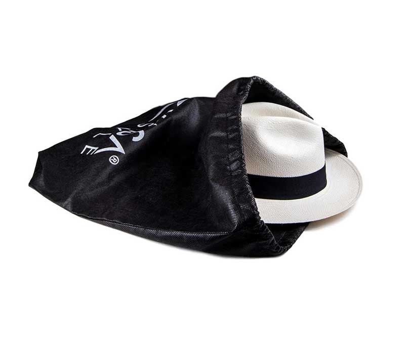 Toquilla Straw Panama Hat Ecuador Handwoven – Fedora Style with Gift Bag and Box