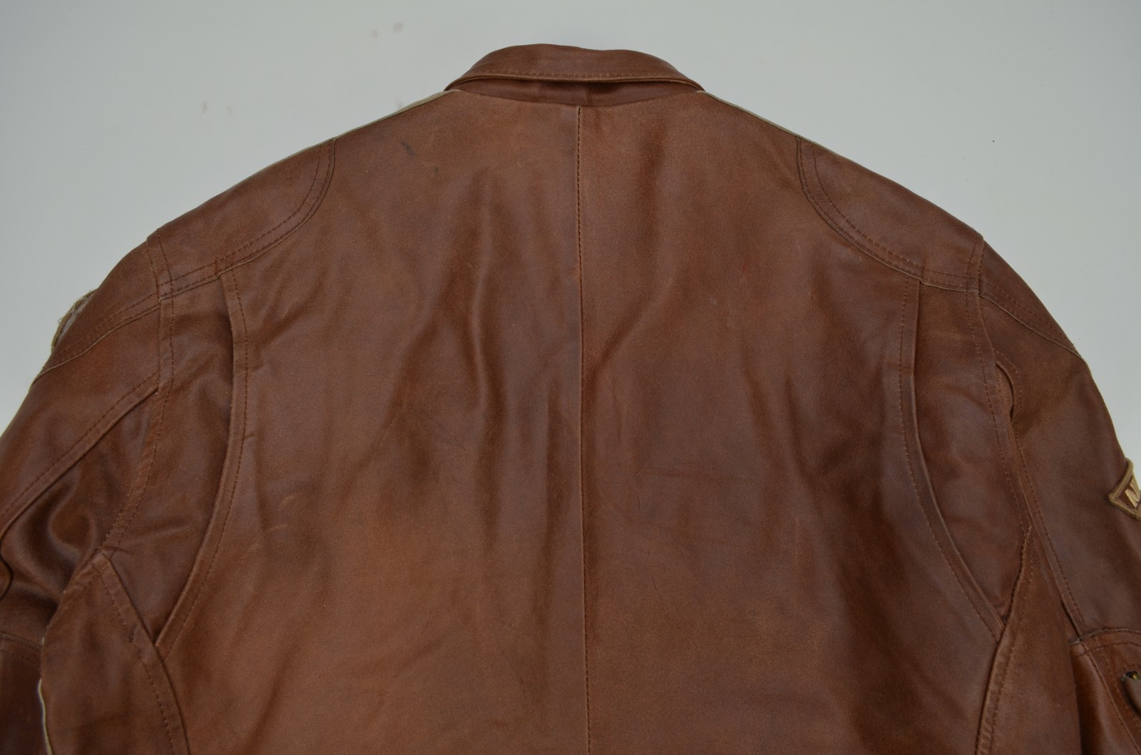 Vintage Superior New York Brogniez American Classic Motorcycle Leather Jacket M