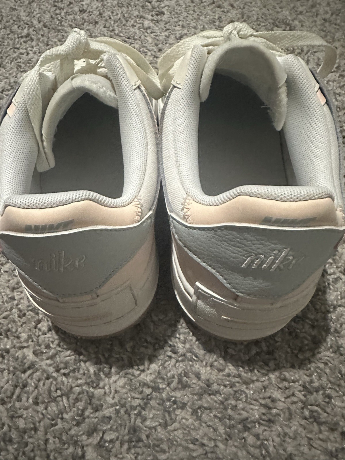 Nike Air Force 1 Shadow White Pink Blue Sneakers DZ1847-100