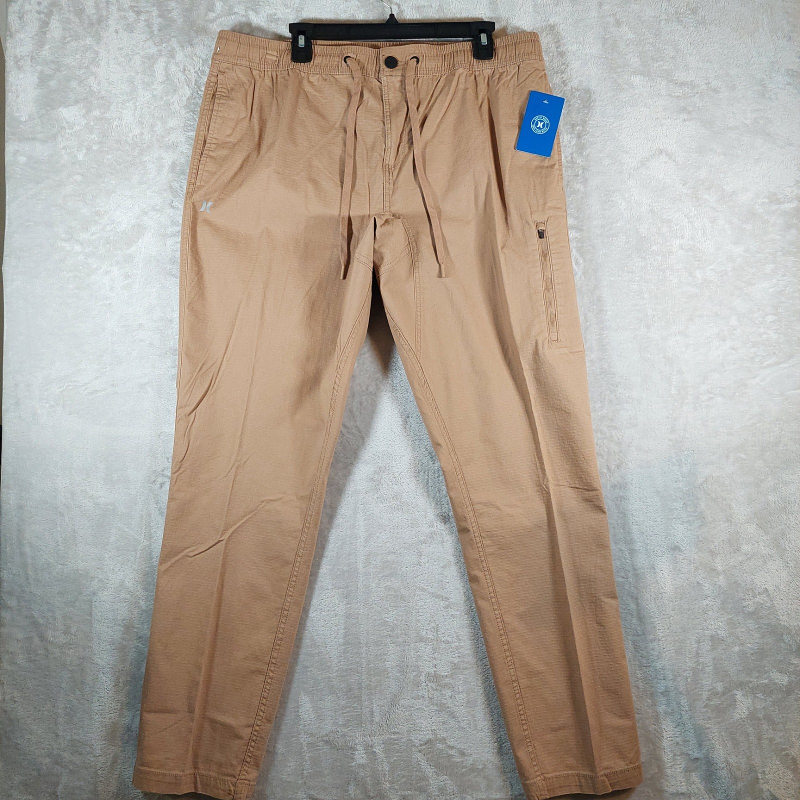 Hurley Ripstop Pants Mens XXL Stretch Drawstring Slim Fit Casual Outdoor
