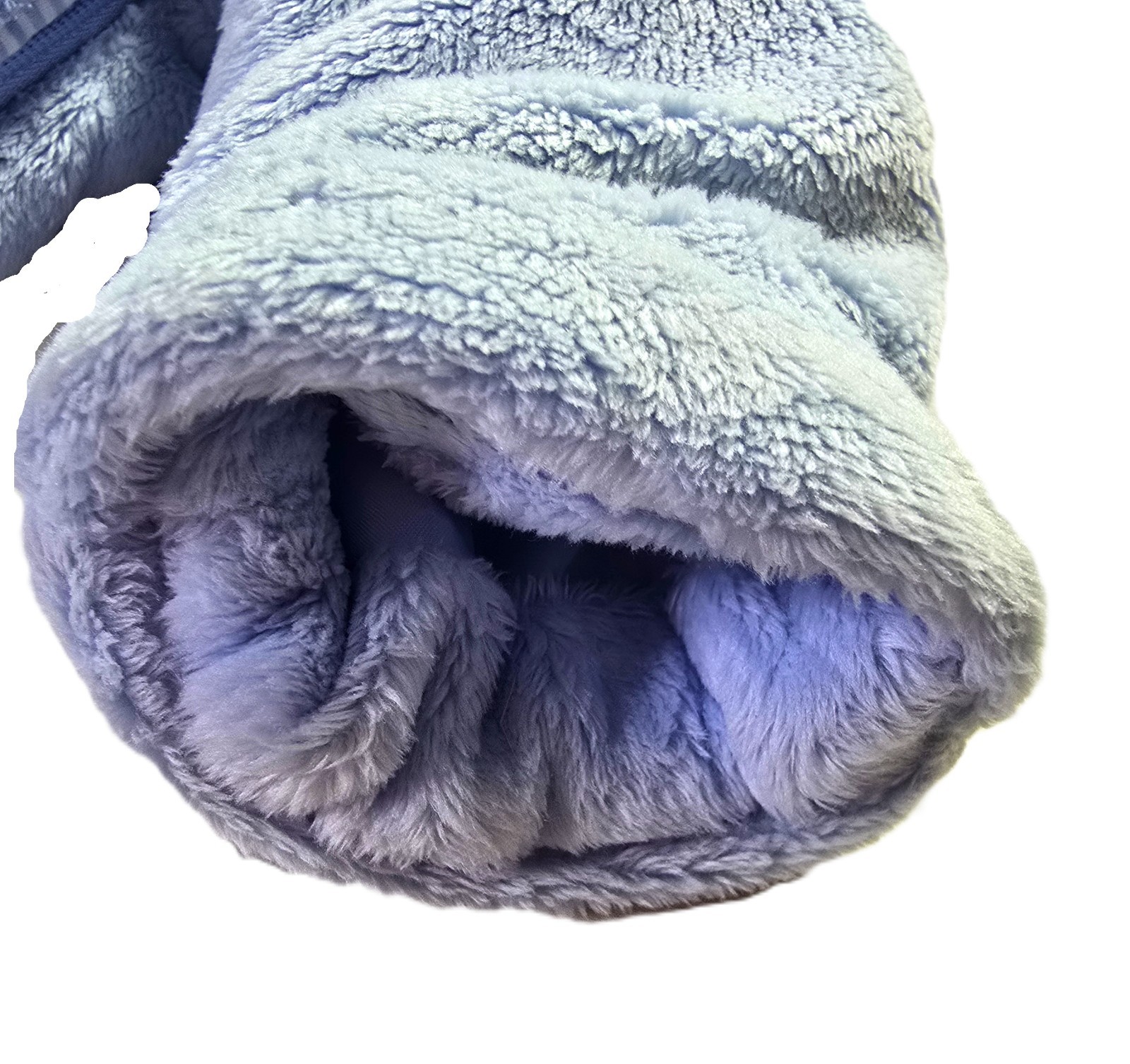 Blue Fleece Snowsuit Padded Pramsuit Baby Boys Snow Suit 0-3 Months