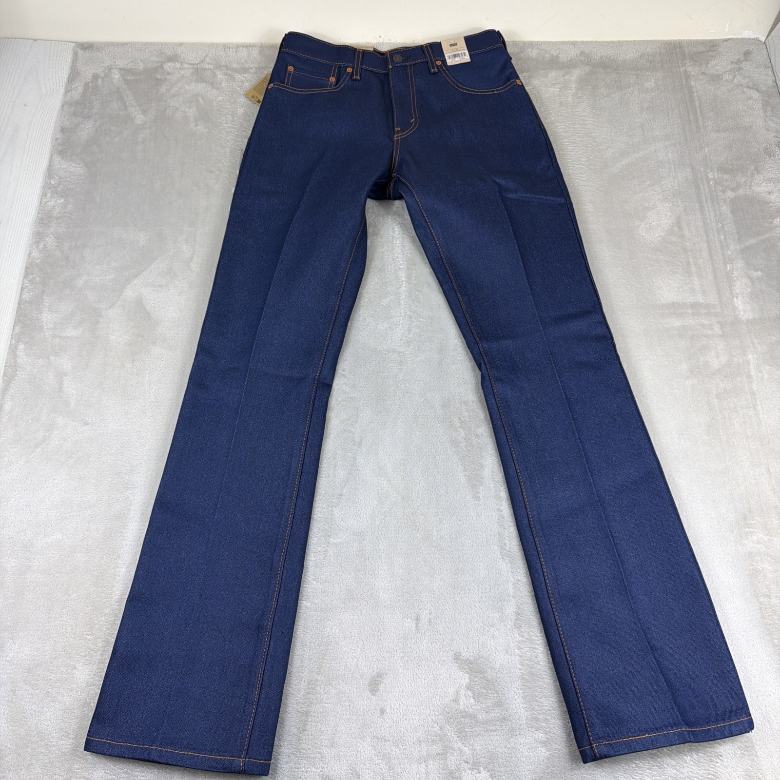 Levi’s 517 Bootcut Jeans Men’s Size 30×34 Blue Denim Cowboy Raw Wash Stretch