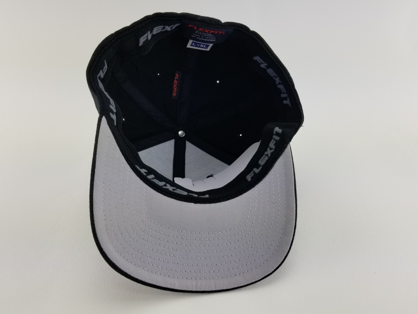 Mitsubishi hat, FlexFit hat, FlexFit cap, custom, fitted hat, 3d embroidery, hat