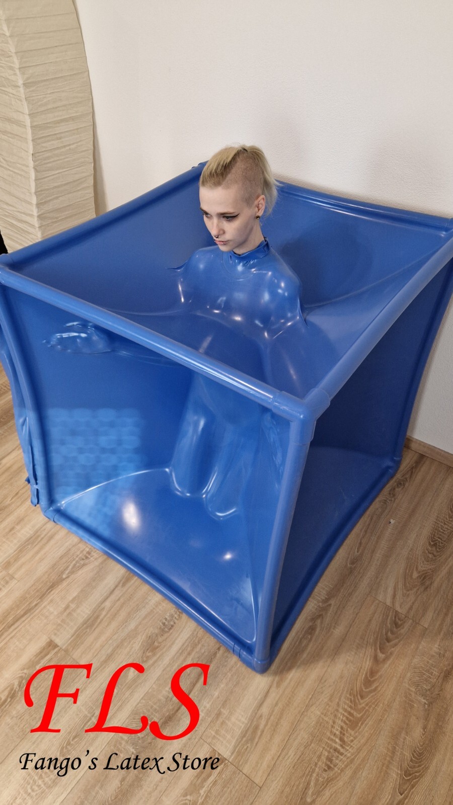 Latex Vacuum Cube with costumization