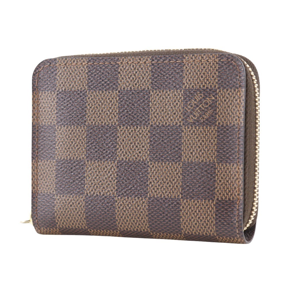 Louis Vuitton Zippy Coin Purse Damier Canvas Coin Case – DUTY FREE