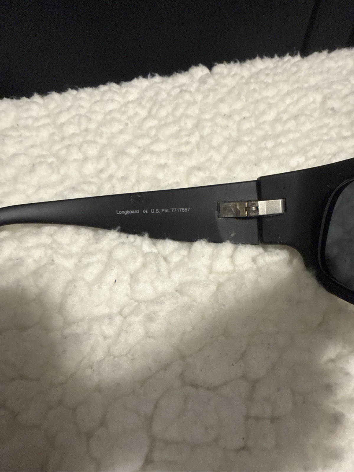 Maui Jim Longboard Polarized Sunglasses Matte Black Rubber 222-2M Frames Only