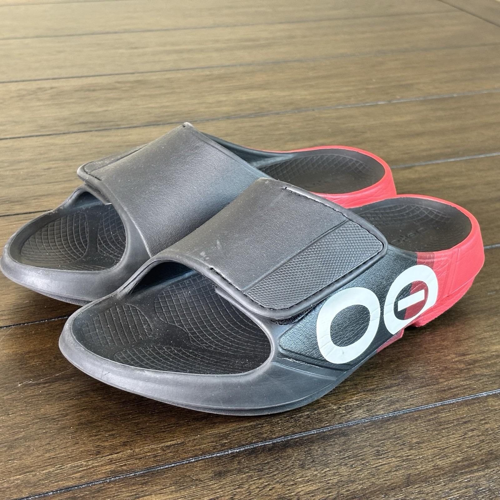 OOFOS OOahh Sport Flex Fire Rally Unisex Mens 7 Womens 9 EU 40