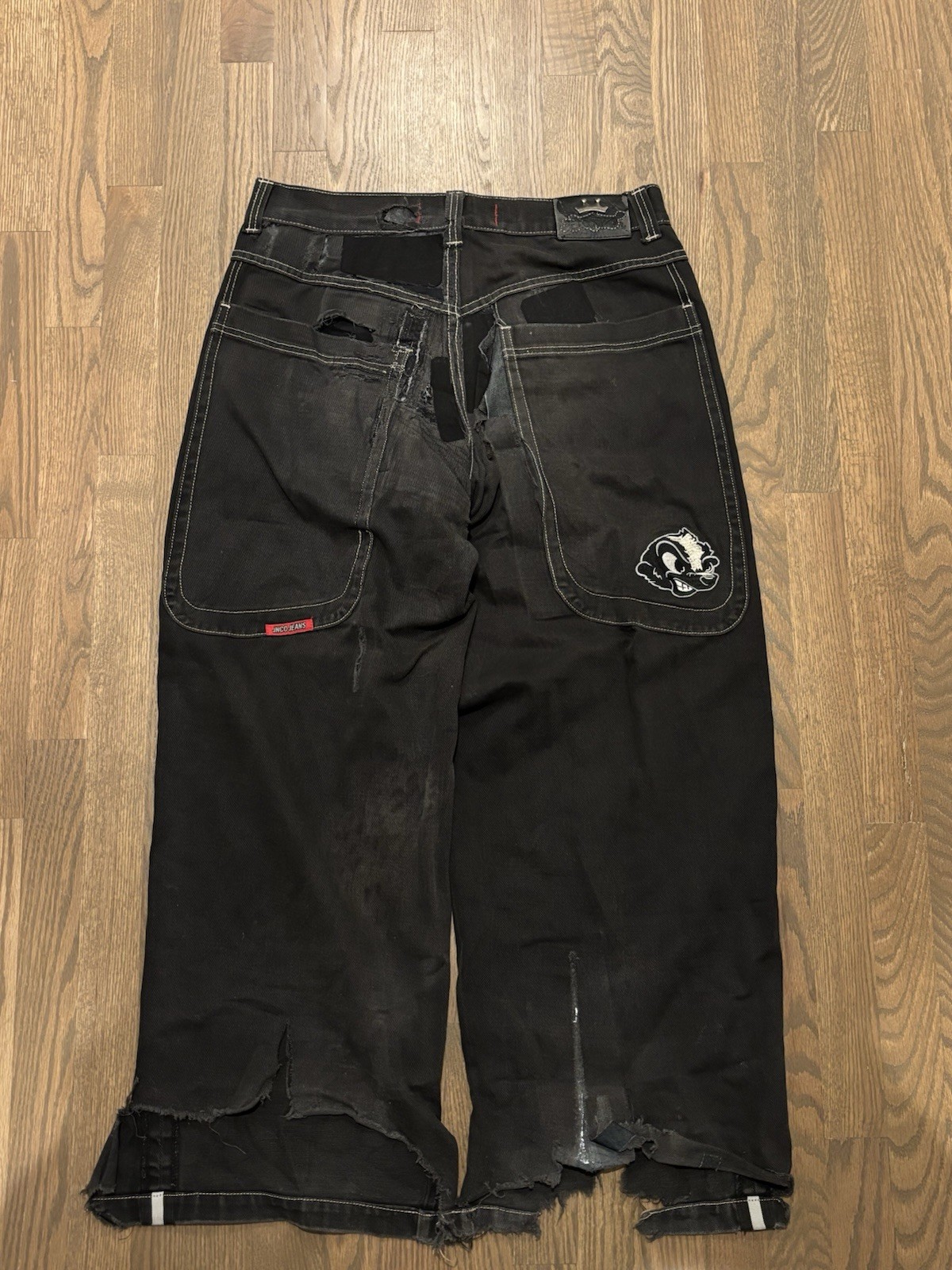 JNCO Skunk Jeans Vintage, Distressed, 32×30, Made in USA