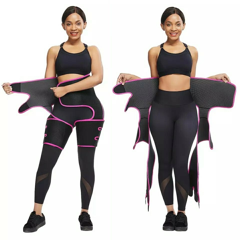 High Waist Thigh Body Shaper Trimmers Trainer Butt Lifter Slimming Burn Belt