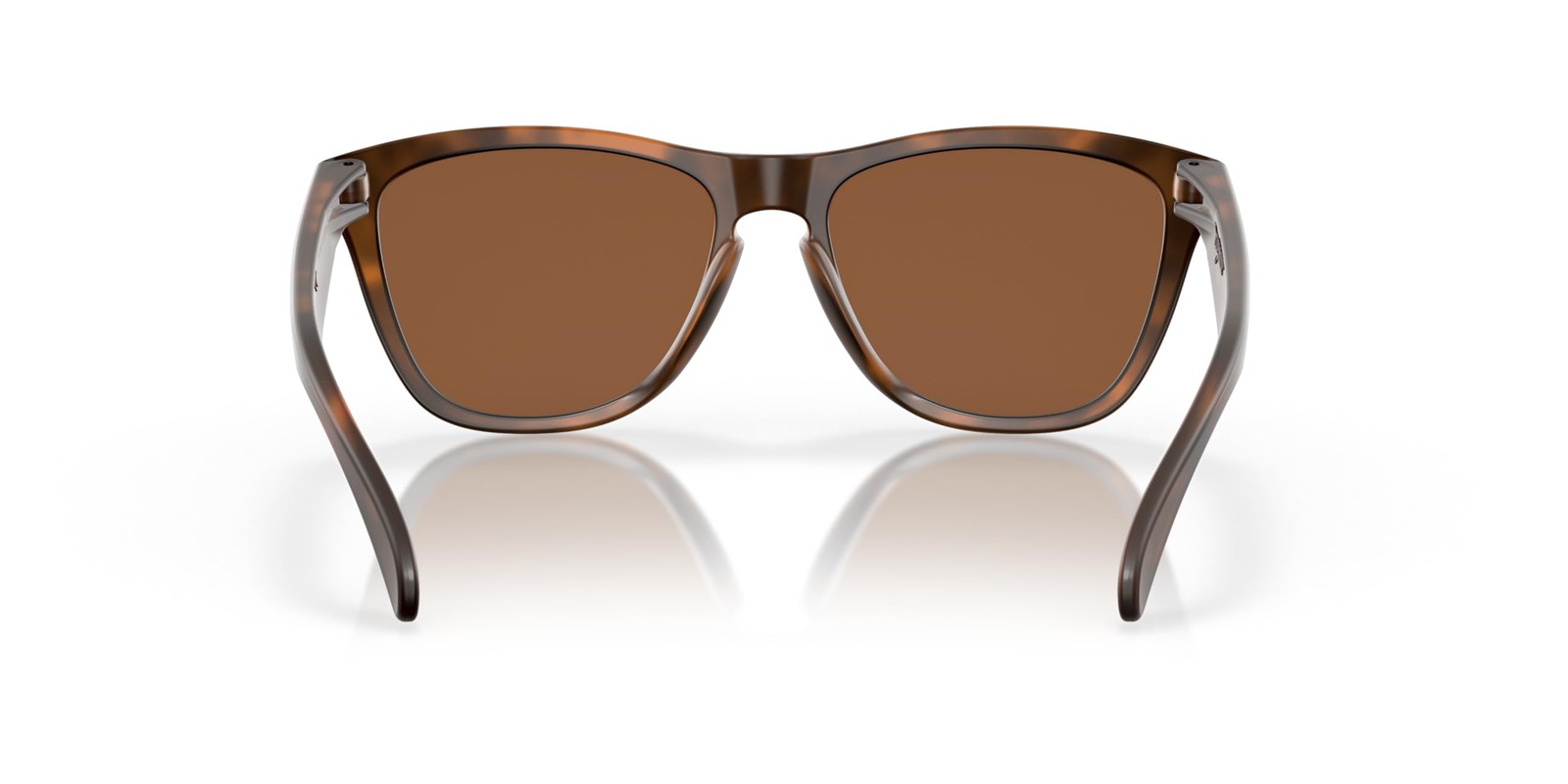 Oakley Frogskins Matte Brown Tortoise/Prizm Tungsten XL Sunglasses OO9013-C555