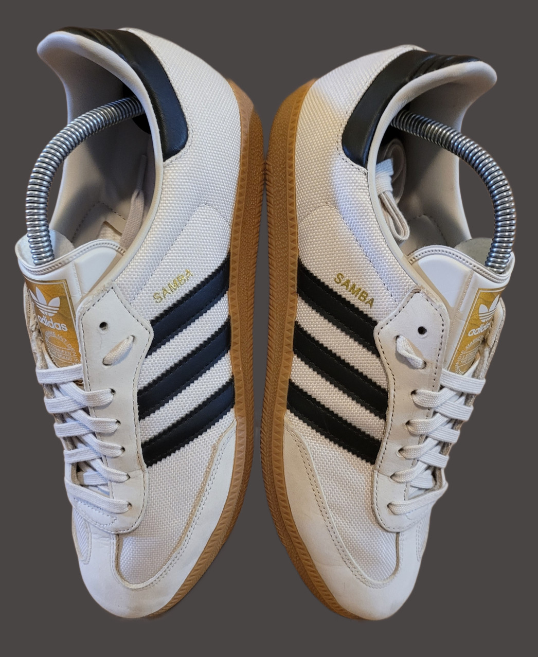 Adidas Samba Men’s Size 10 OG Originals Sand Stone/Black Gum CQ2151 Sneakers
