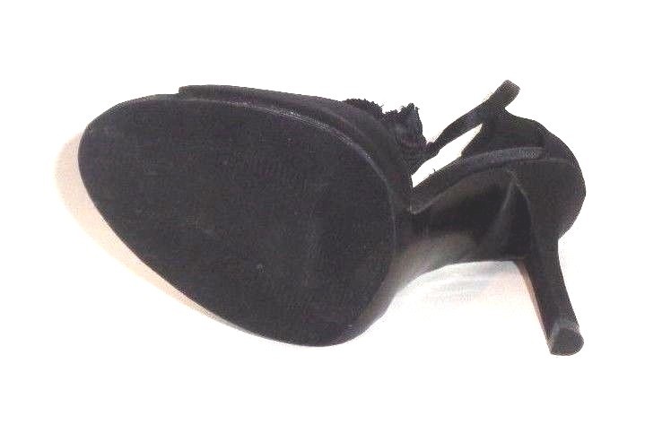 High Heels Women’s (4 1/2″) Fabulosity Brand, Color Amber Black, Size 8M US.