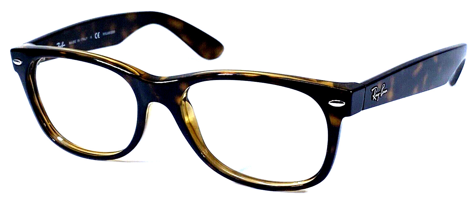 RAY-BAN NEW WAYFARER RB2132 902/M2 Italy Brown Sunglasses Frame 55-18mm