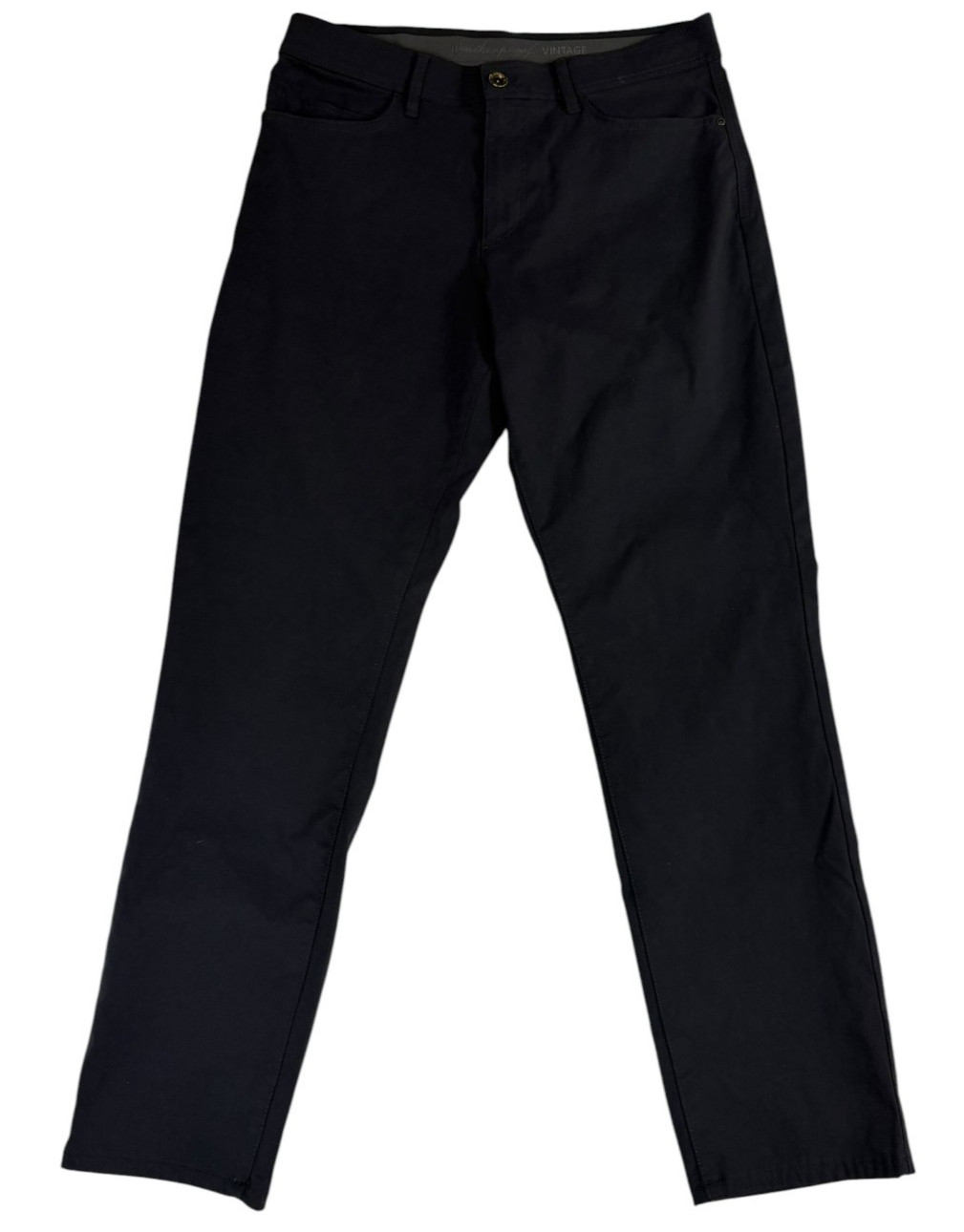 Weatherproof Vintage Men’s Utility Pants Black 34×34 Nylon Spandex Straight Leg