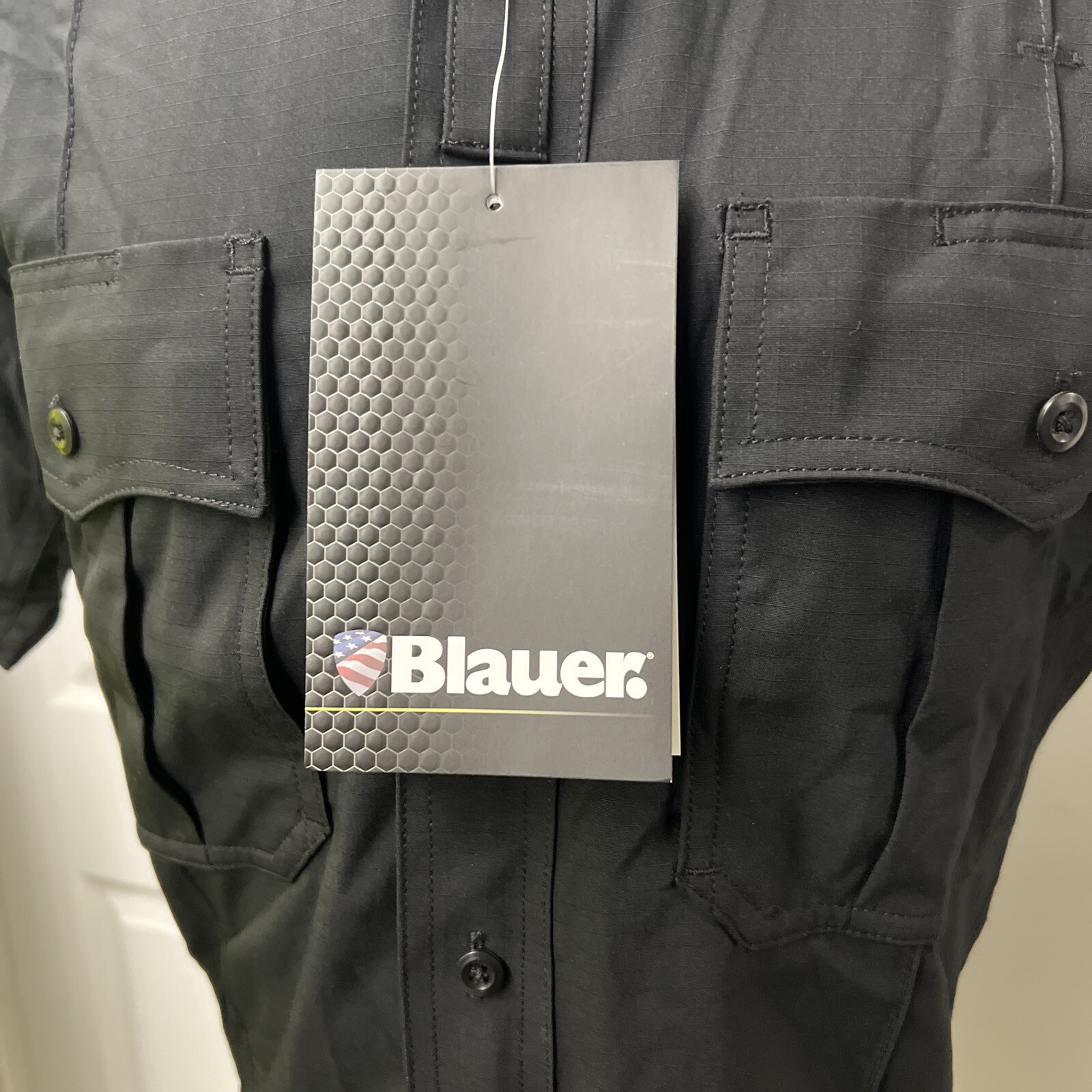 BLAUER Short Sleeve Supershirt Black Size Small Reg 8676