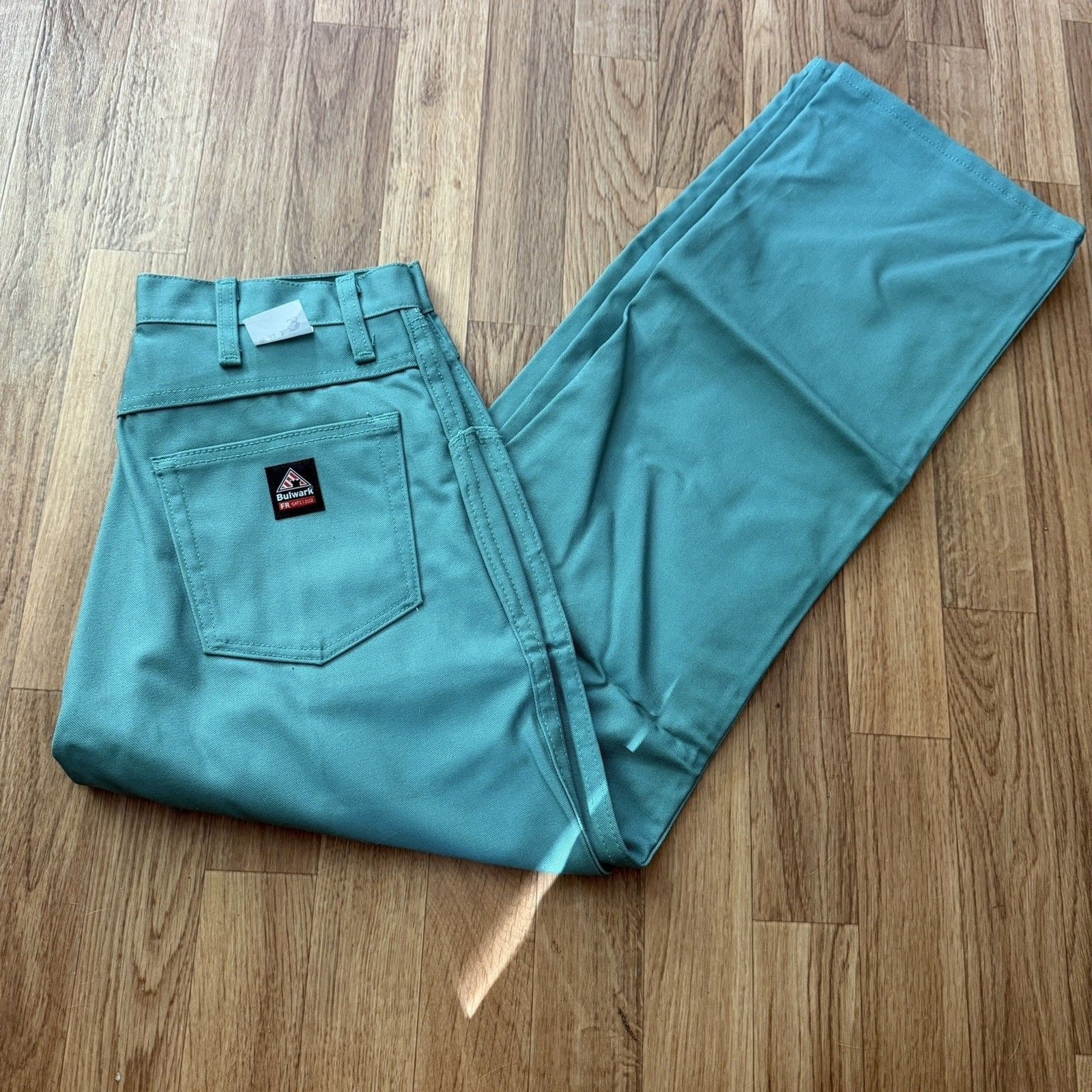 Bulwark RG03230 FR CAT 2 Pants 34×34 Green ATPV 12 NFPA 2112 NWOT Welder Fire