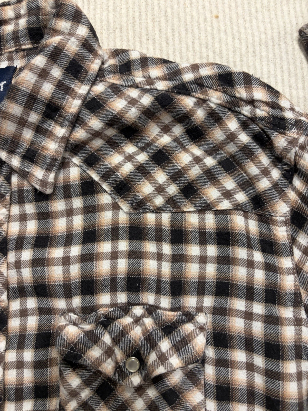 VTG Men’s XL Wrangler Flannel Plaid Shirt
