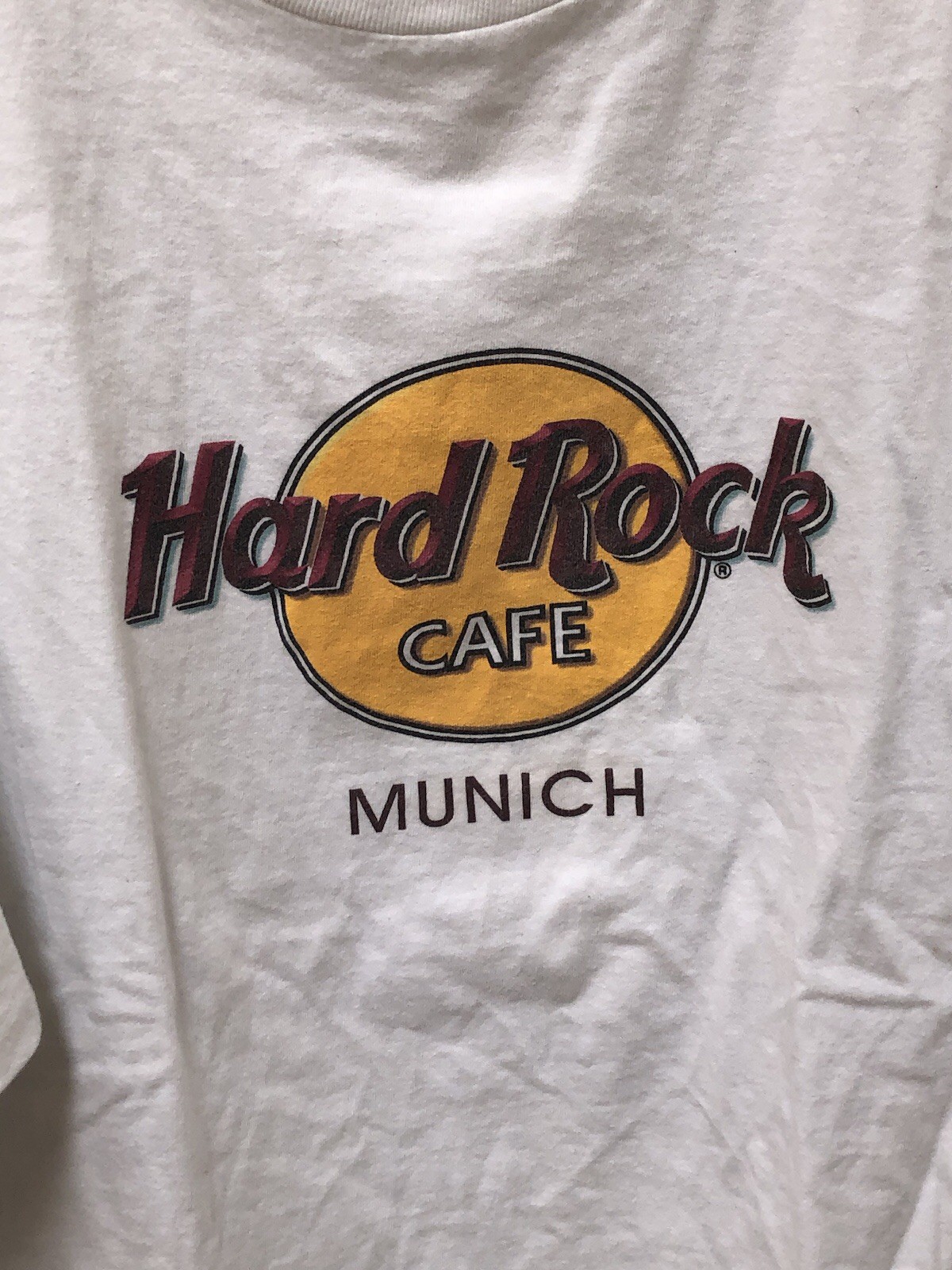 Speically For Hard Rock CAFE MUNICH Classic 100% Combed Cotton Tee Men’s XXL