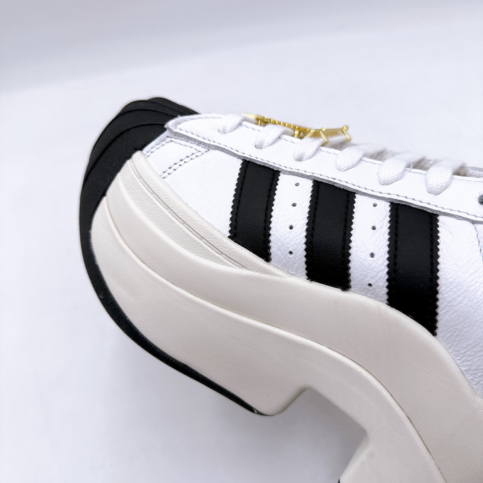 adidas Originals SUPERSTAR BOLD JR9895 OPV36 Thick Soled Shoes Women’s US 5-11