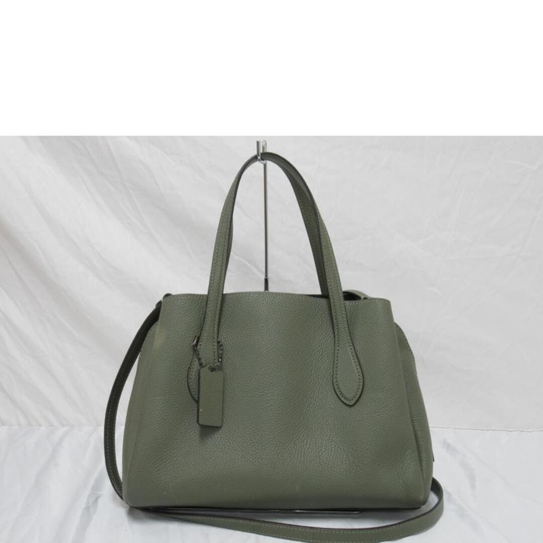 COACH 2way bag leather 91740 C20 AB rank 63 used