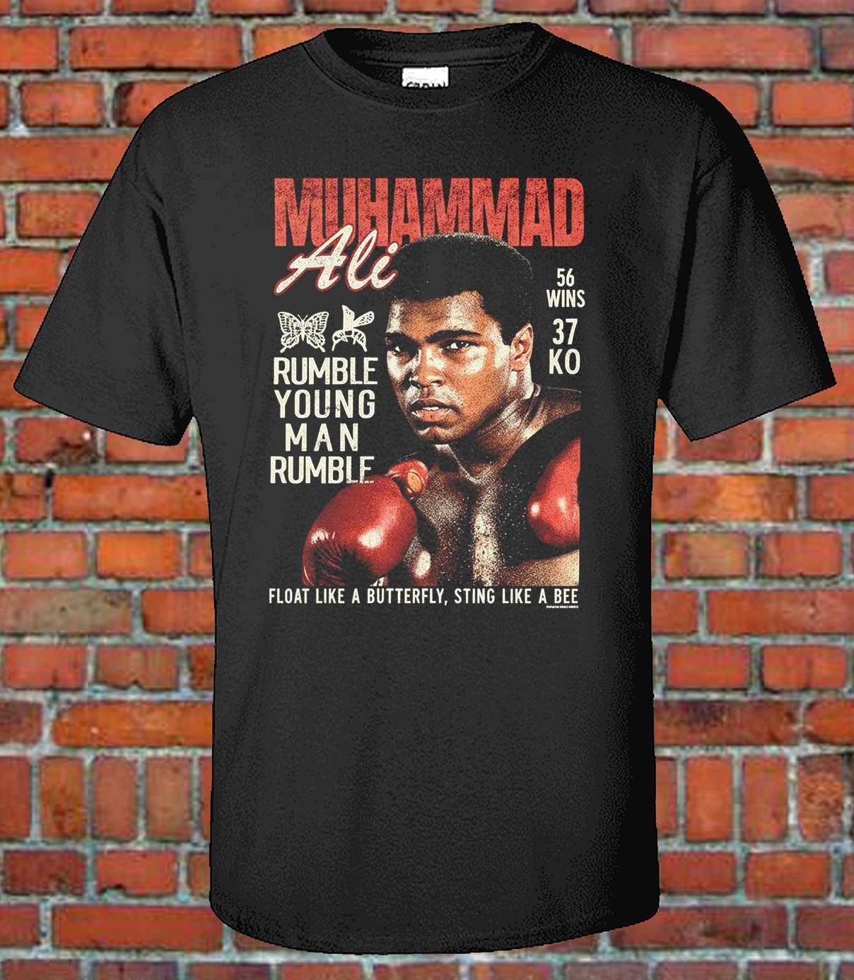 **Retro Boxing Legend Graphic Tee – Vintage 90s Sports Style Urban T-Shirt – Al