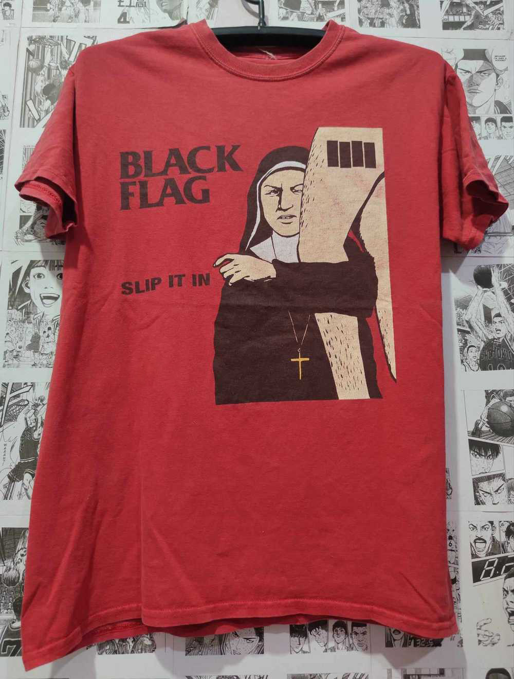 Band Black Flag Slip it in Album Tee Cotton Unisex Shirt S To 3XL