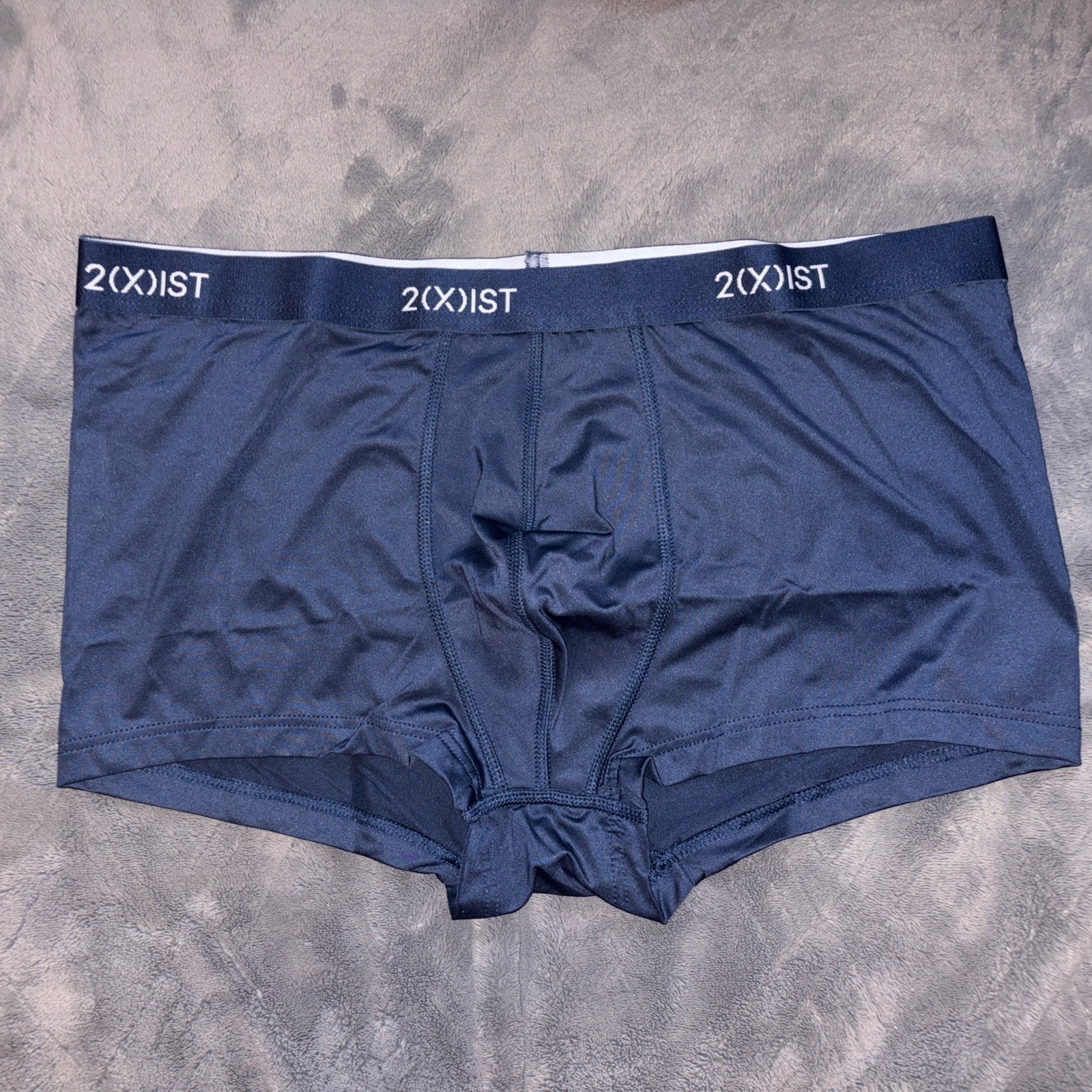 2(X)IST Men’s 3-Pack Micro Speed Dri No Show Trunk Underwear Size Large NWT