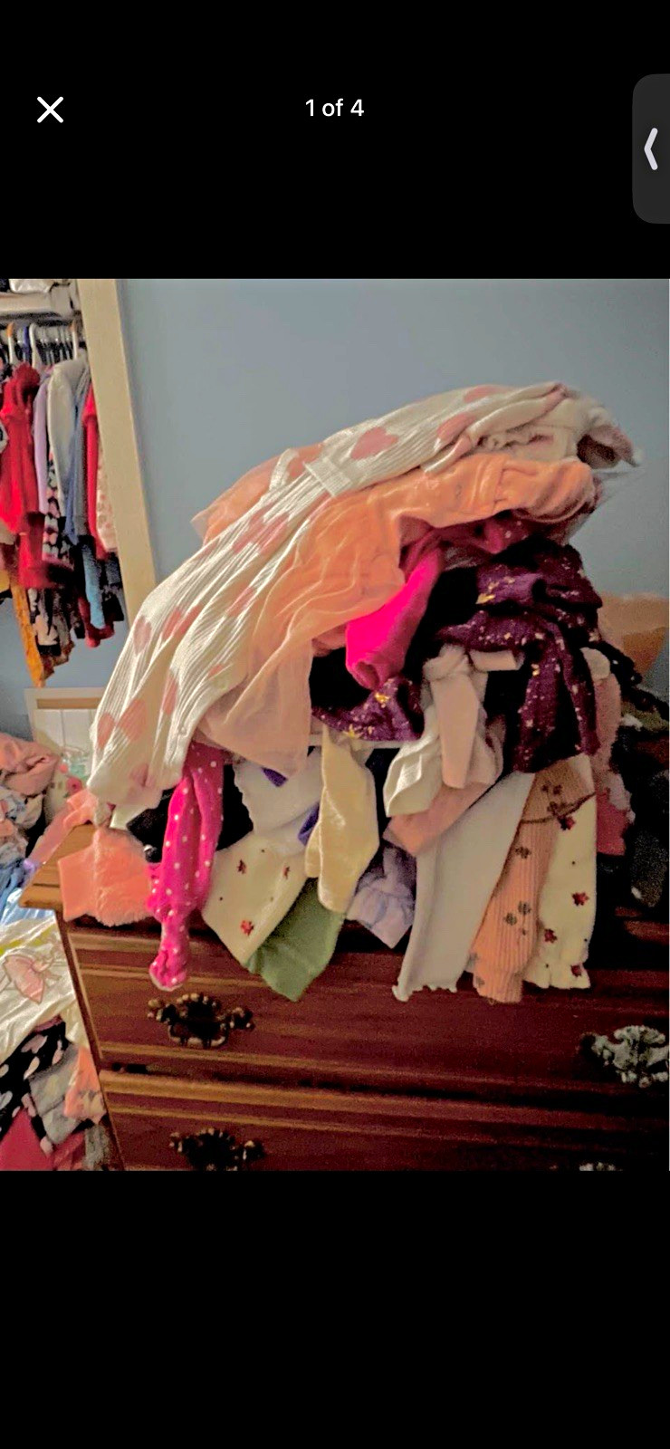 Old Navy Baby Girl Clothing & Shoes Lot, Multicolor Floral Cotton Hats, Everyday