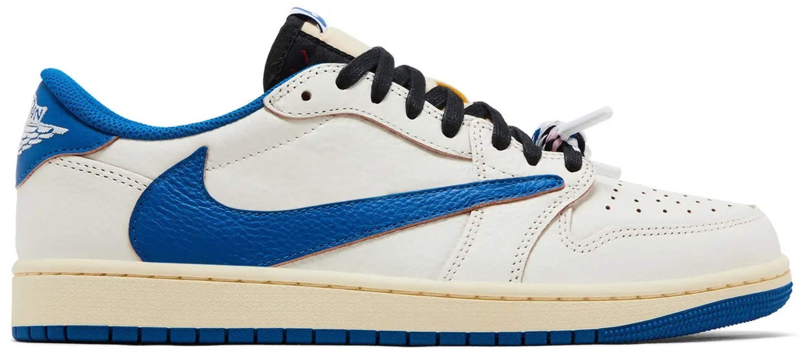 Fragment Design x Travis Scott x Air Jordan 1 Retro Low OG Sail Blue DM7866-104