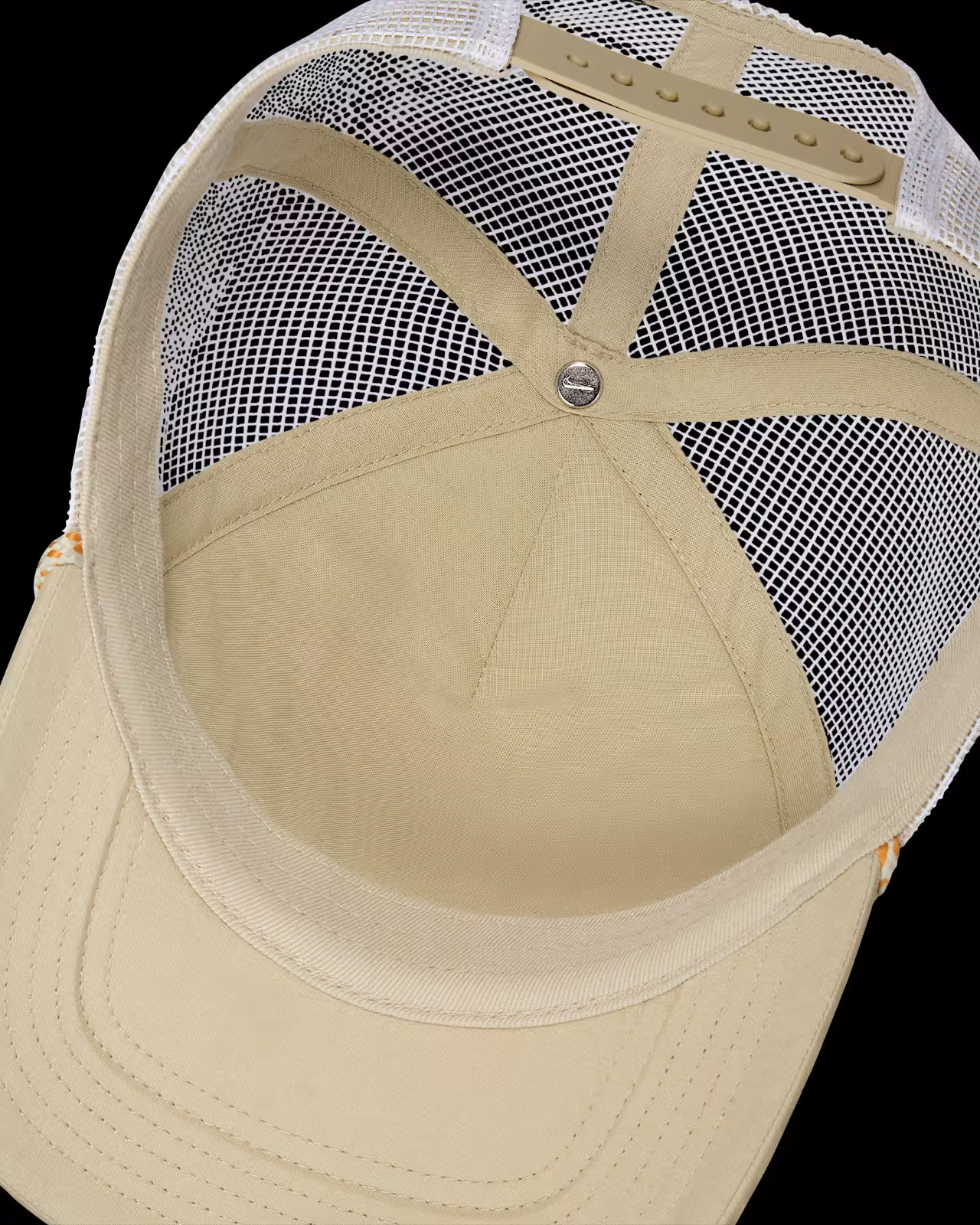 Nike Rise Cap Structured Outdoor Trucker Hat Desert Khaki Sz S M L HJ7133-253
