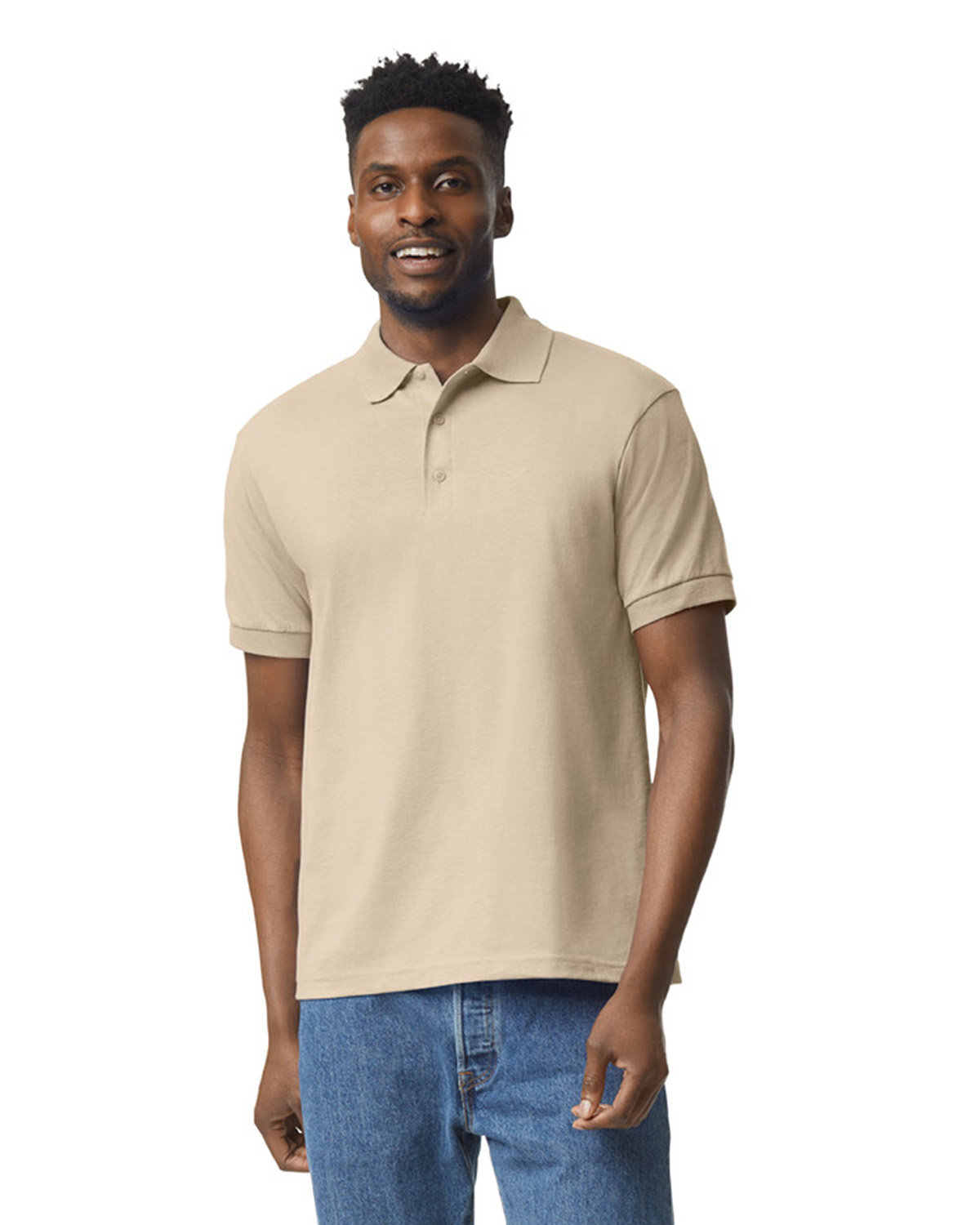 Gildan Adult Jersey Stylish T Shirt Casual Polo – G880