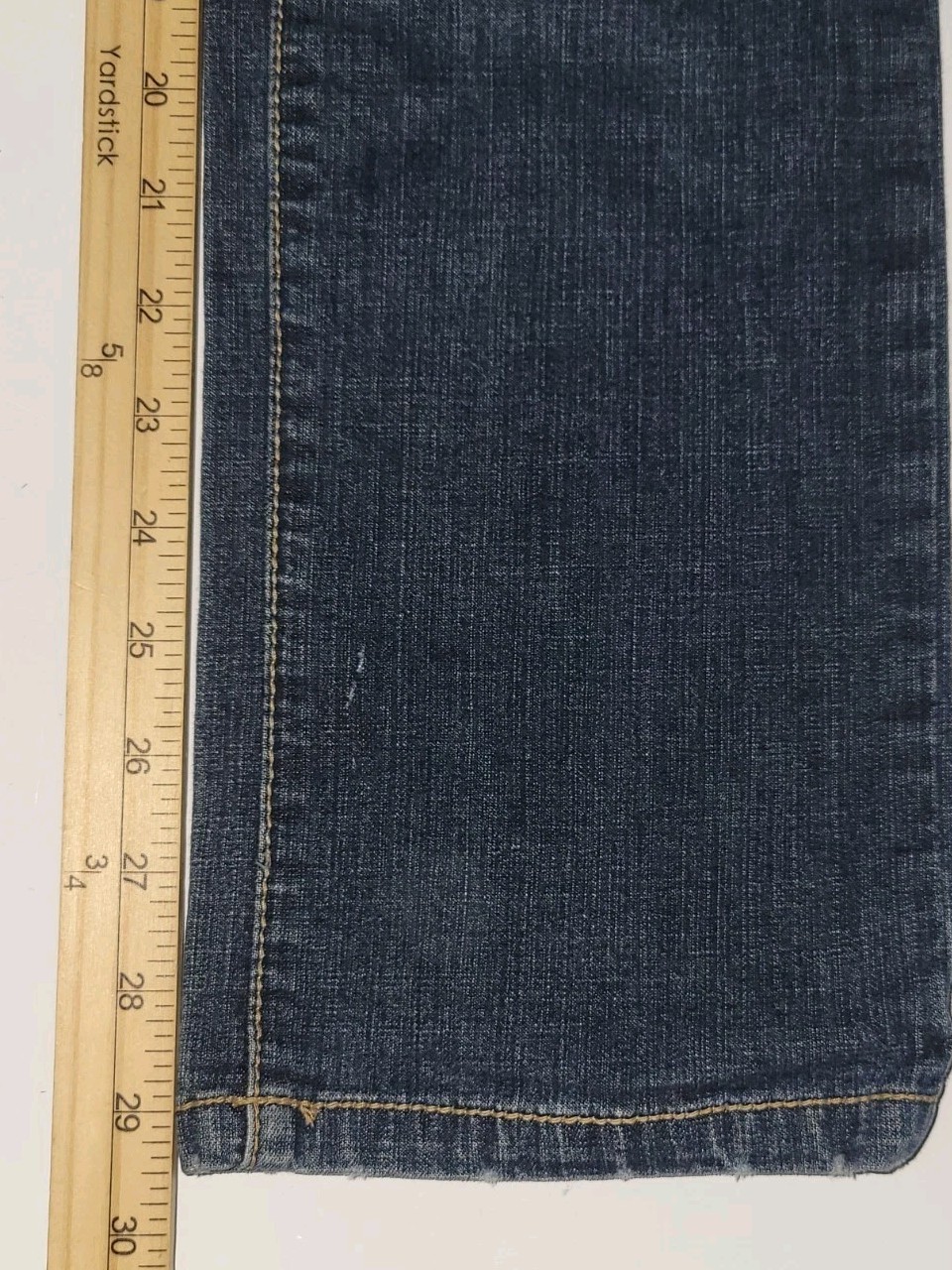 Hint Jeans Womens 9 Blue Bootcut Jeans Stretch Denim Medium Wash Casual